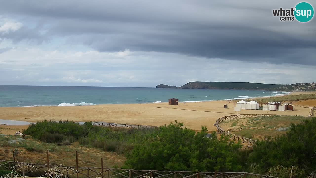 Webcam Torre dei Corsari – Liveblick auf den Strand von Punta Usai