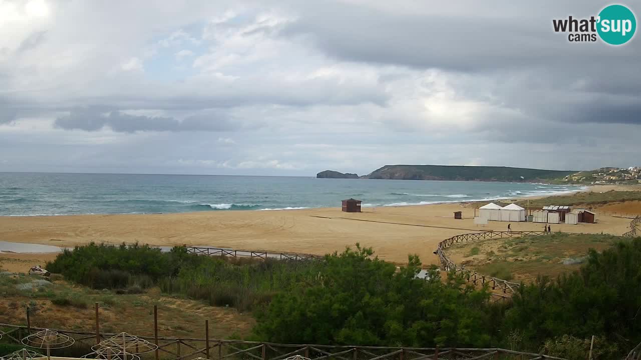 Webcam Torre dei Corsari – Live Beach View from Punta Usai