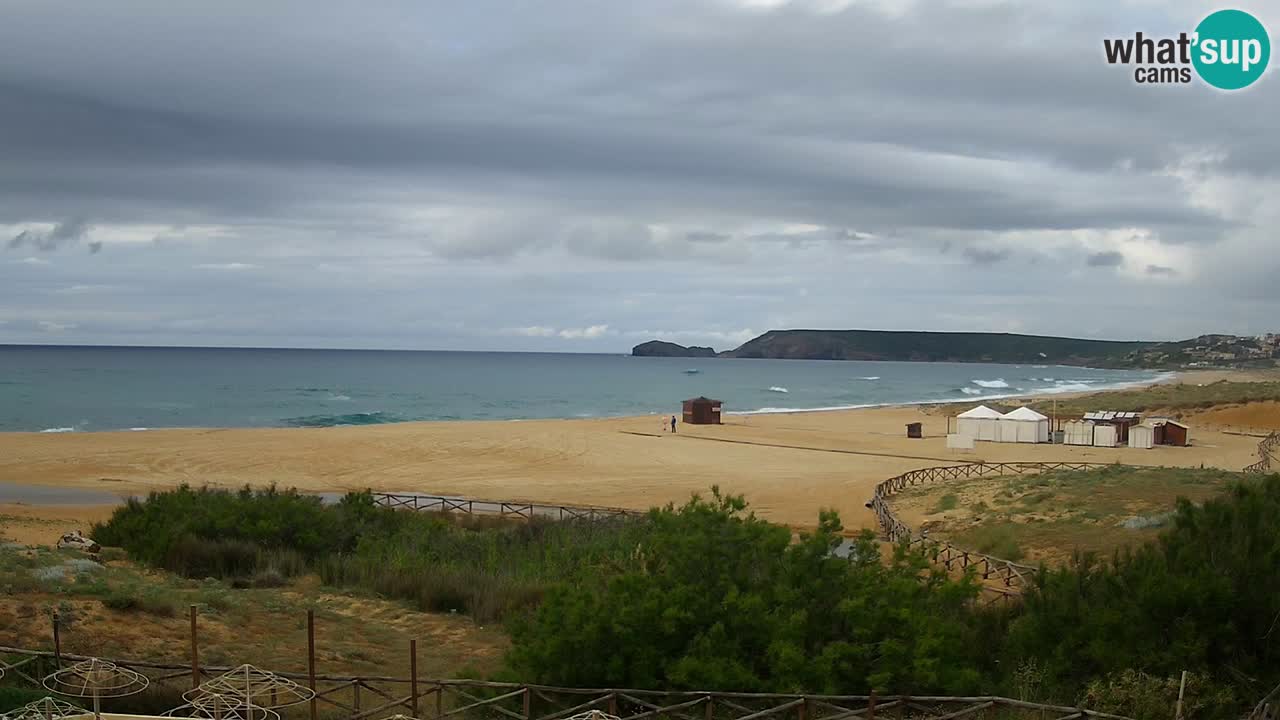 Webcam Torre dei Corsari – Liveblick auf den Strand von Punta Usai