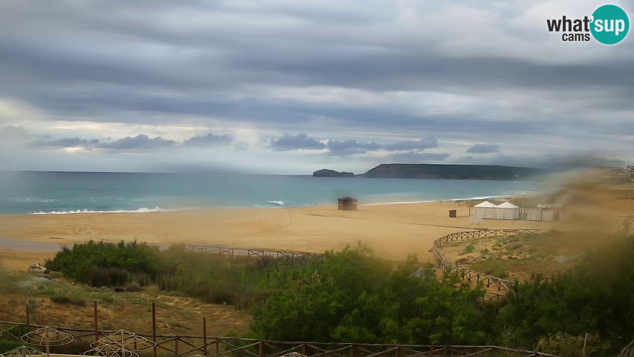 Webcam Torre dei Corsari – Liveblick auf den Strand von Punta Usai