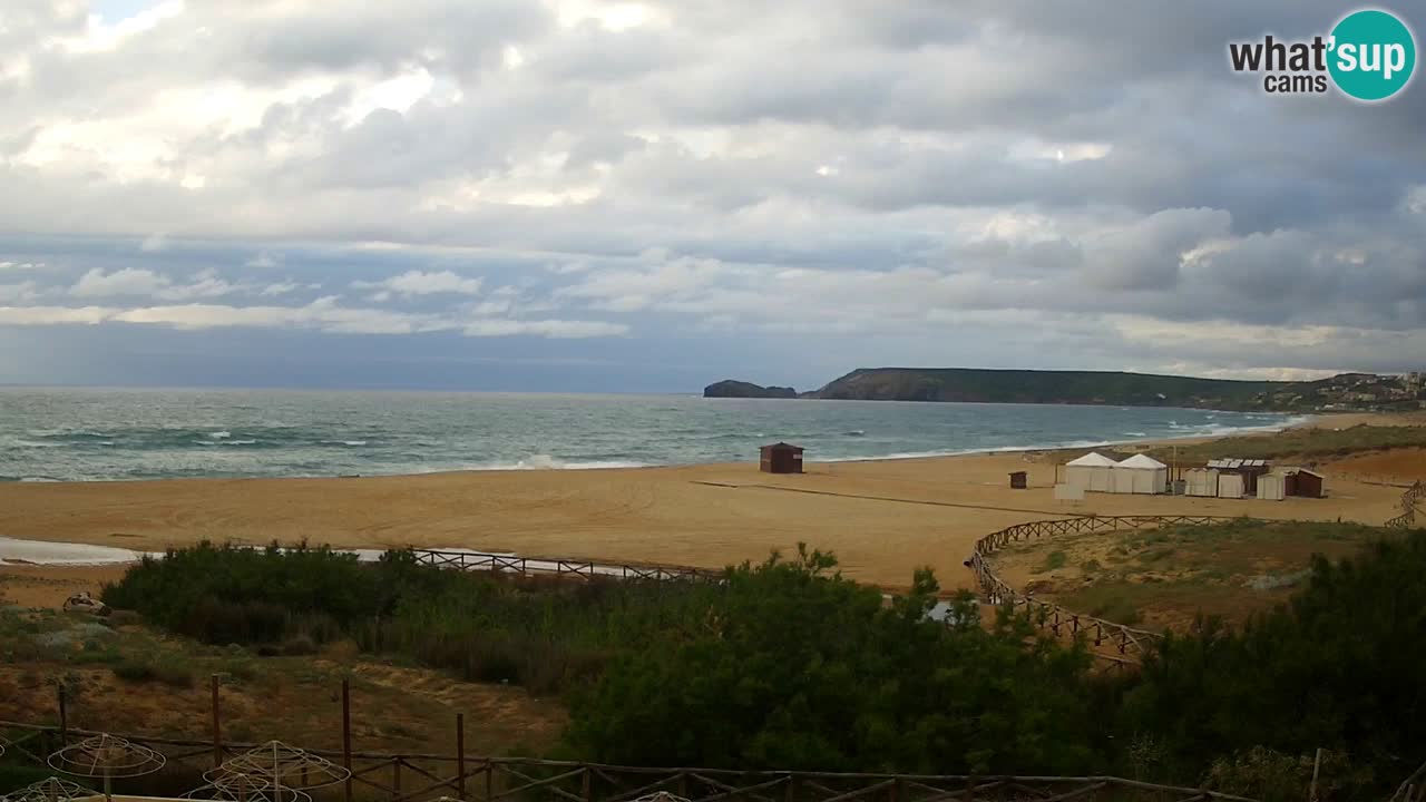 Webcam Torre dei Corsari – Live Beach View from Punta Usai