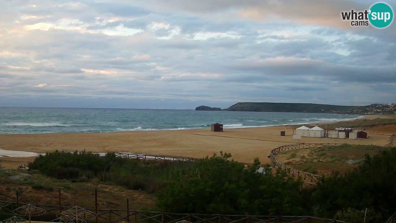 Webcam Torre dei Corsari – Live Beach View from Punta Usai