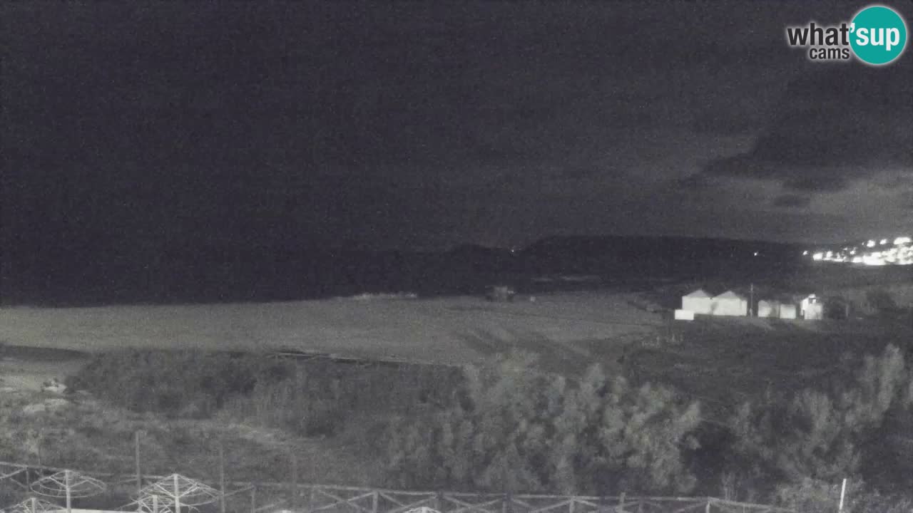 Webcam Torre dei Corsari – Liveblick auf den Strand von Punta Usai