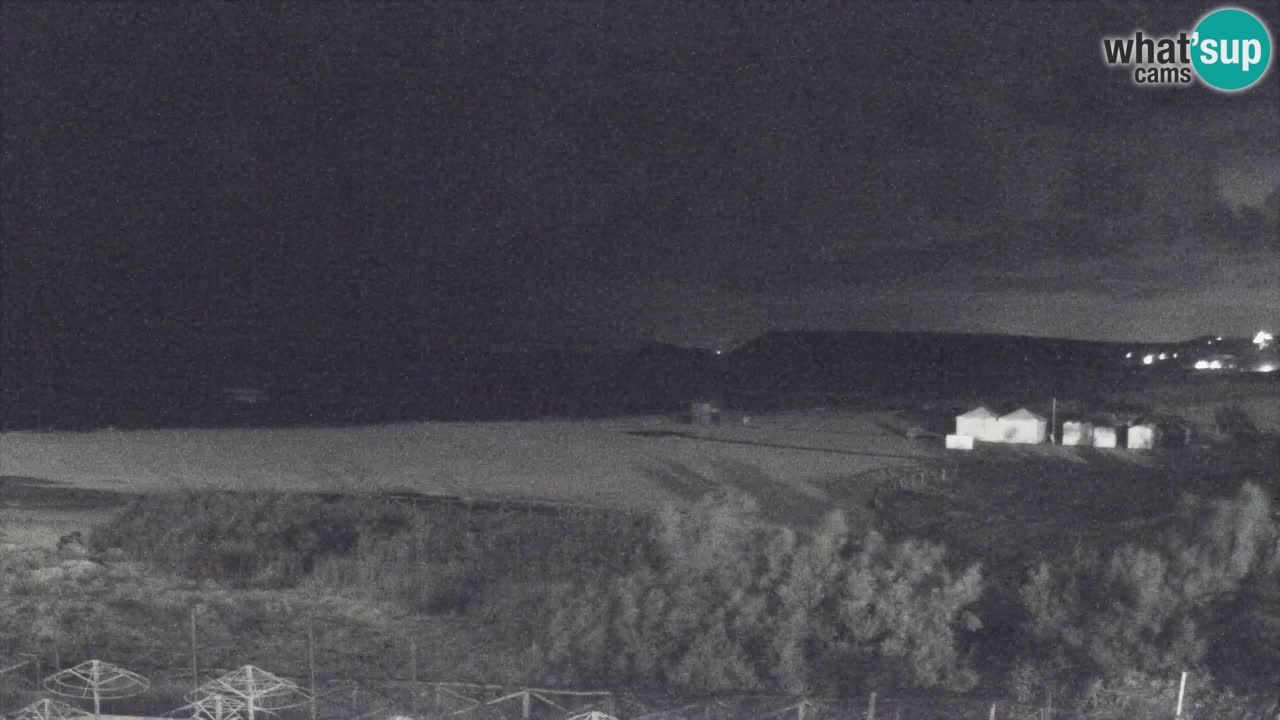 Webcam Torre dei Corsari – Live Beach View from Punta Usai