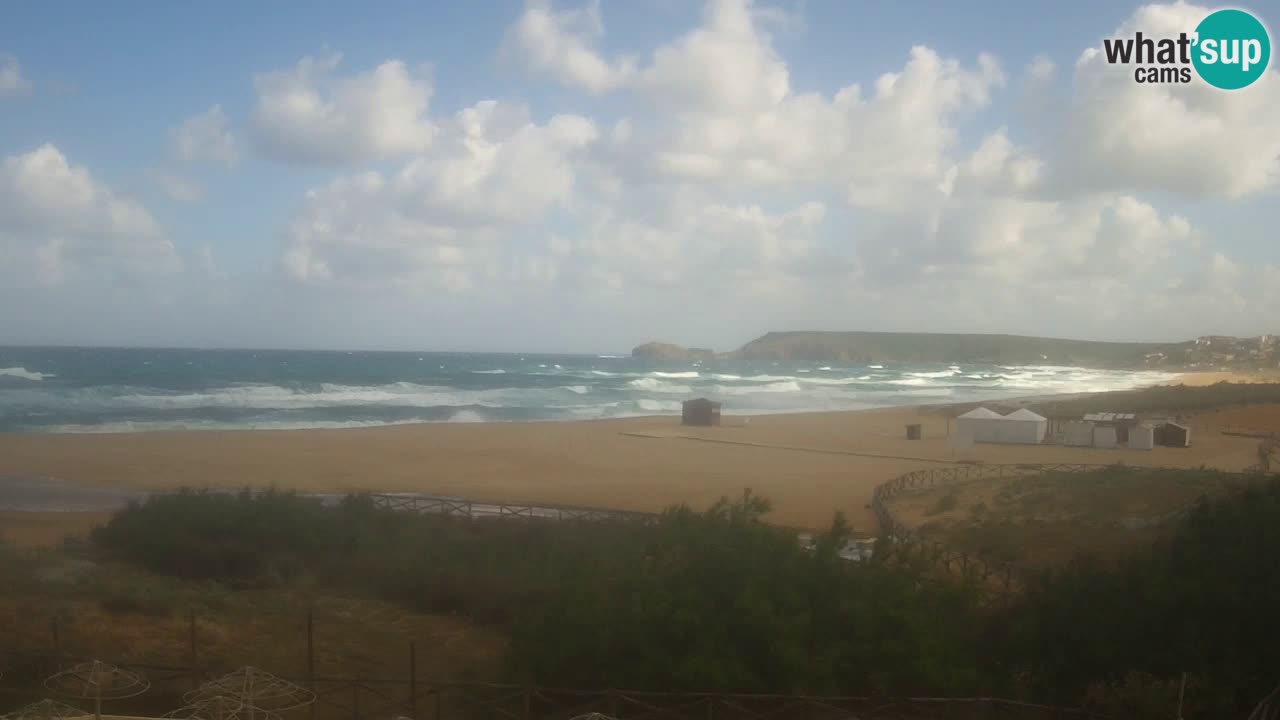 Webcam Torre dei Corsari – Live Beach View from Punta Usai