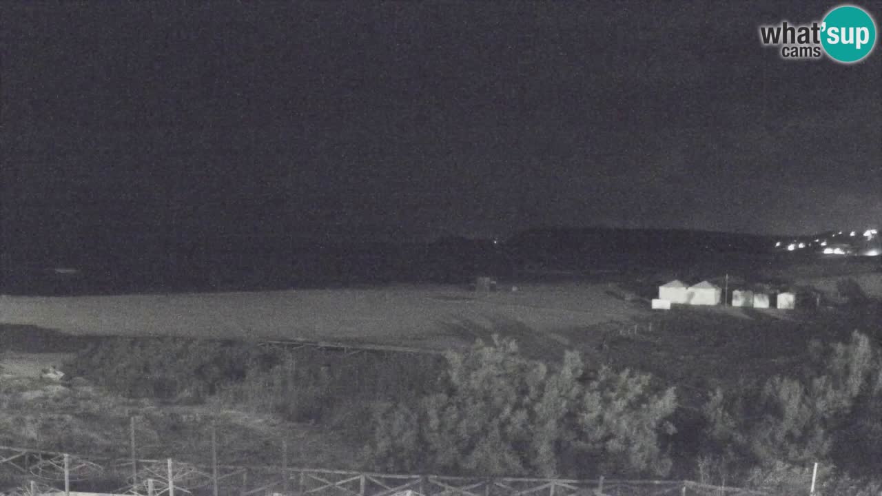 Webcam Torre dei Corsari – Liveblick auf den Strand von Punta Usai