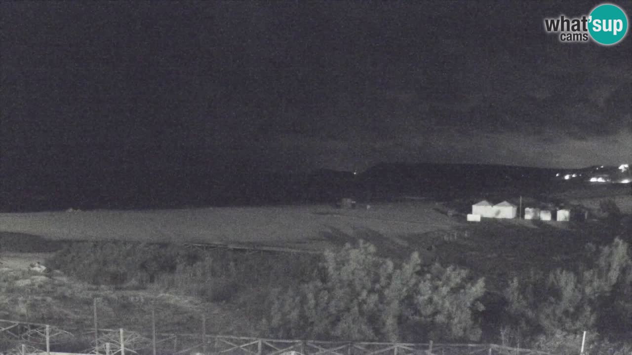 Webcam Torre dei Corsari – Liveblick auf den Strand von Punta Usai