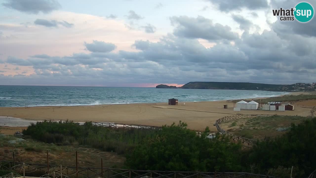 Webcam Torre dei Corsari – Live Beach View from Punta Usai