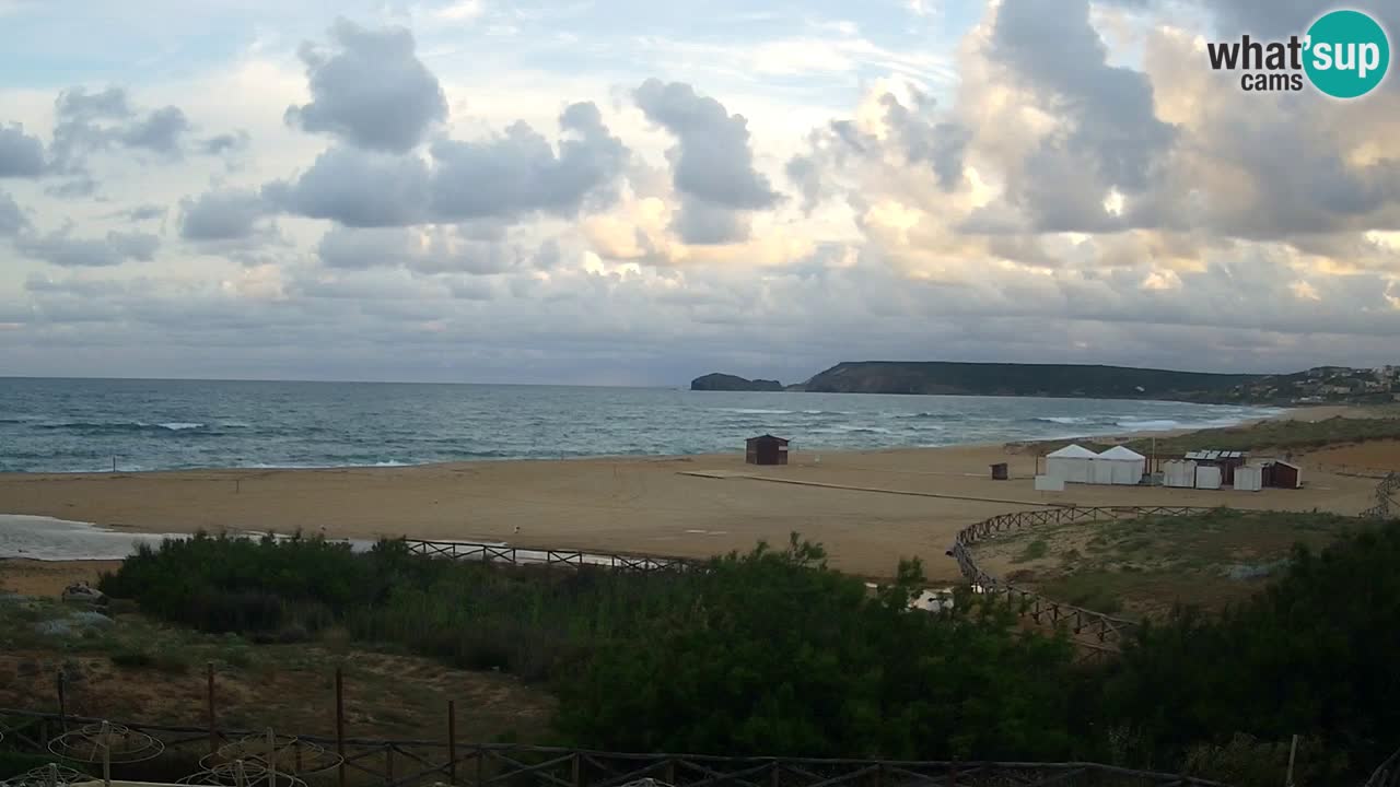 Webcam Torre dei Corsari – Liveblick auf den Strand von Punta Usai