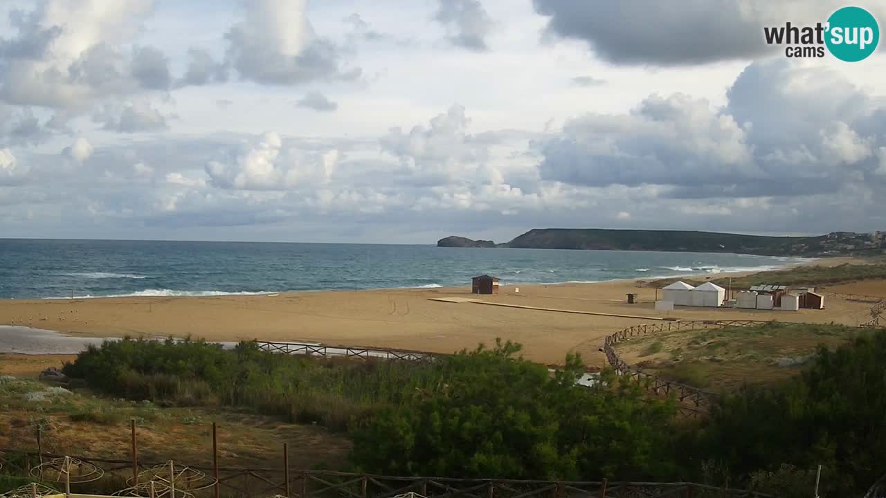 Webcam Torre dei Corsari – Liveblick auf den Strand von Punta Usai