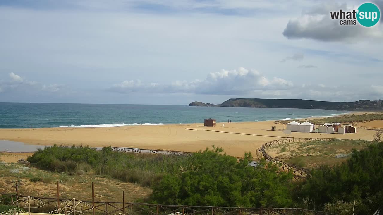 Webcam Torre dei Corsari – Live Beach View from Punta Usai