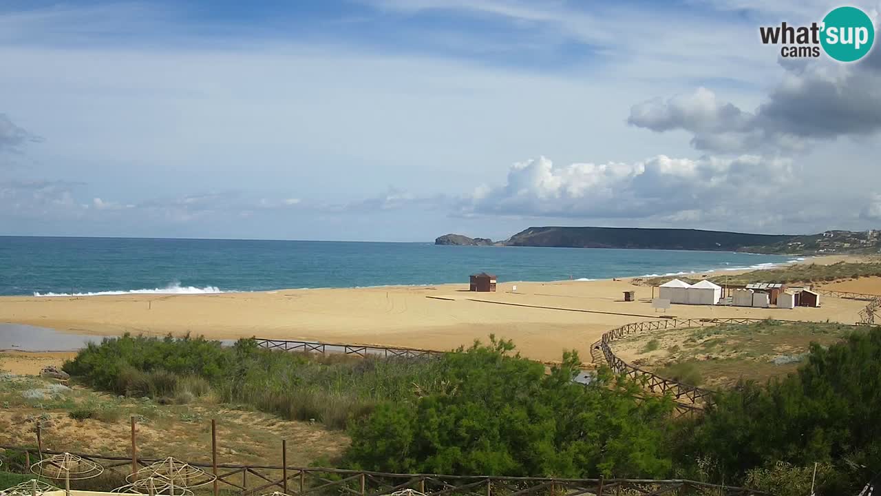 Webcam Torre dei Corsari – Liveblick auf den Strand von Punta Usai