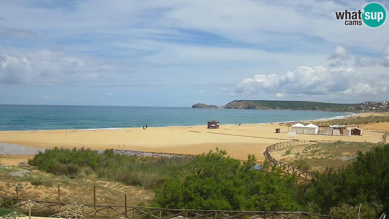 Webcam Torre dei Corsari – Liveblick auf den Strand von Punta Usai