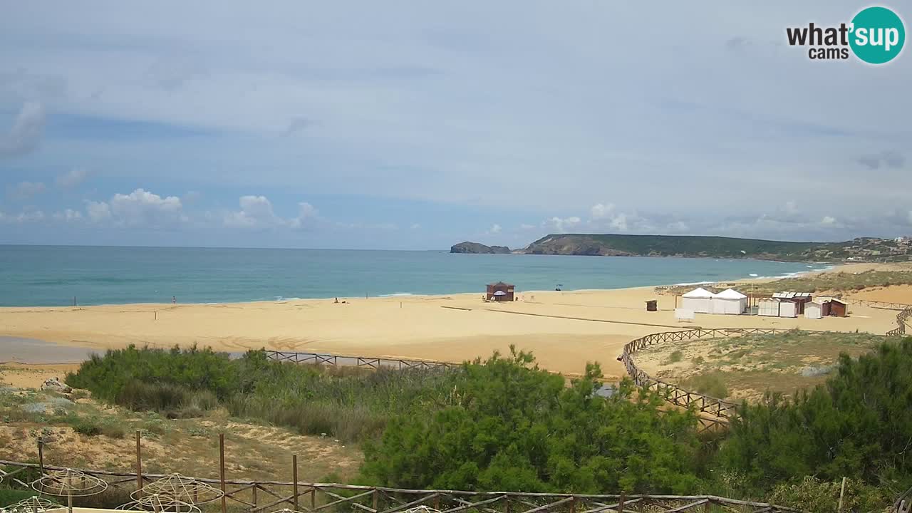 Webcam Torre dei Corsari – Live Beach View from Punta Usai