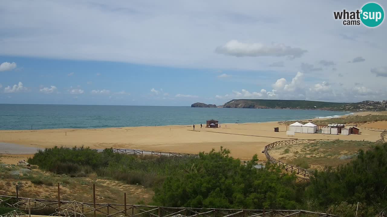 Webcam Torre dei Corsari – Live Beach View from Punta Usai
