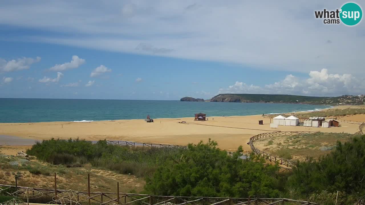 Webcam Torre dei Corsari – Live Beach View from Punta Usai
