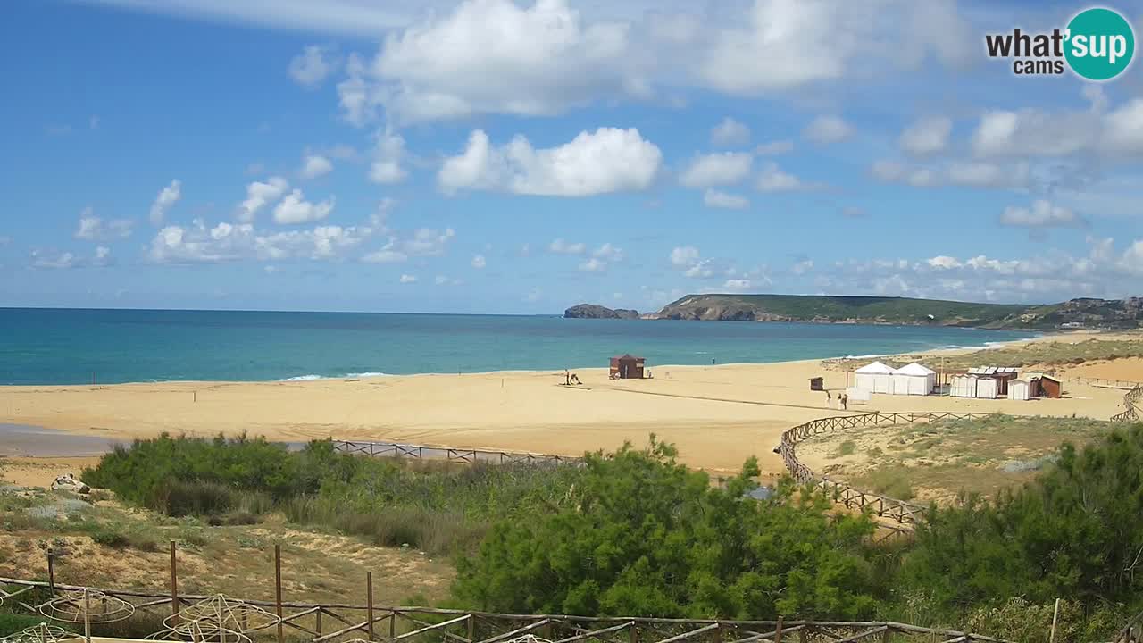 Webcam Torre dei Corsari – Live Beach View from Punta Usai