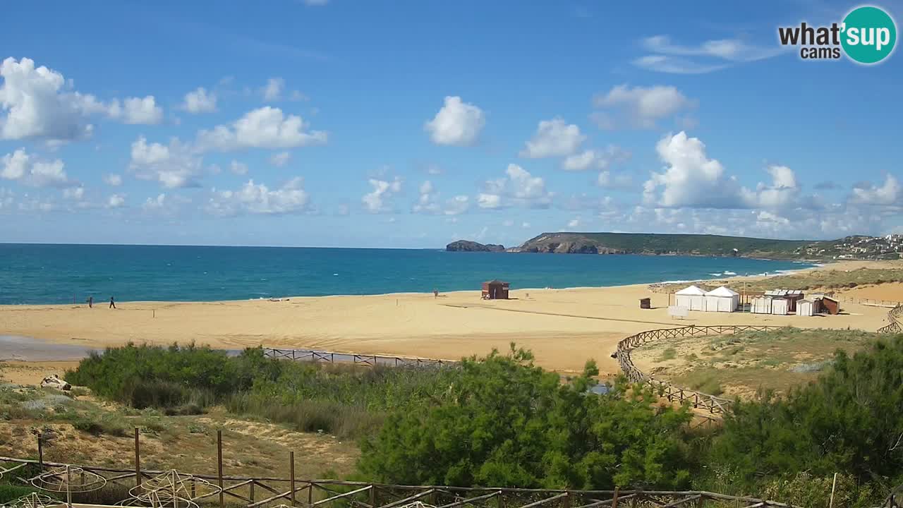 Webcam Torre dei Corsari – Vista live sulla spiaggia da Punta Usai