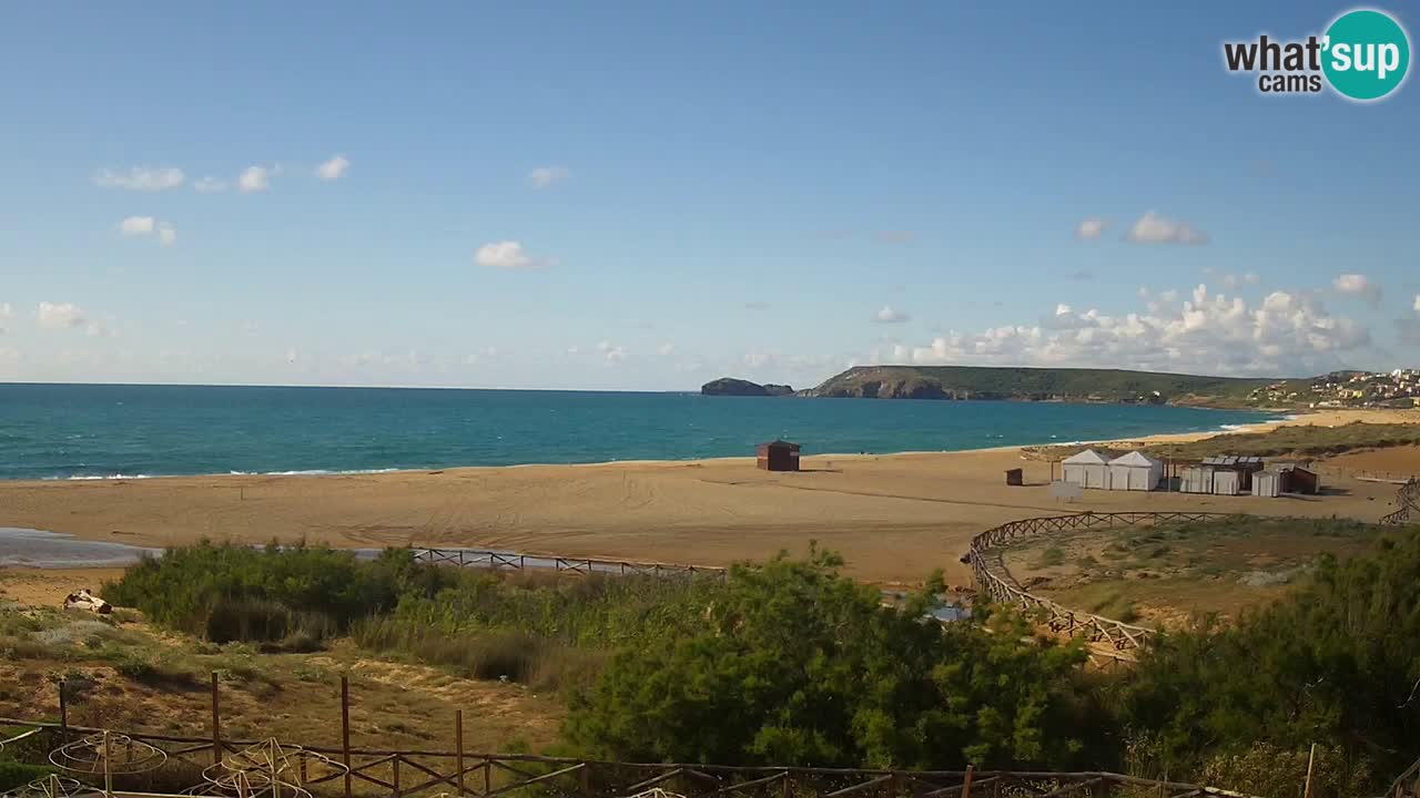 Webcam Torre dei Corsari – Live Beach View from Punta Usai
