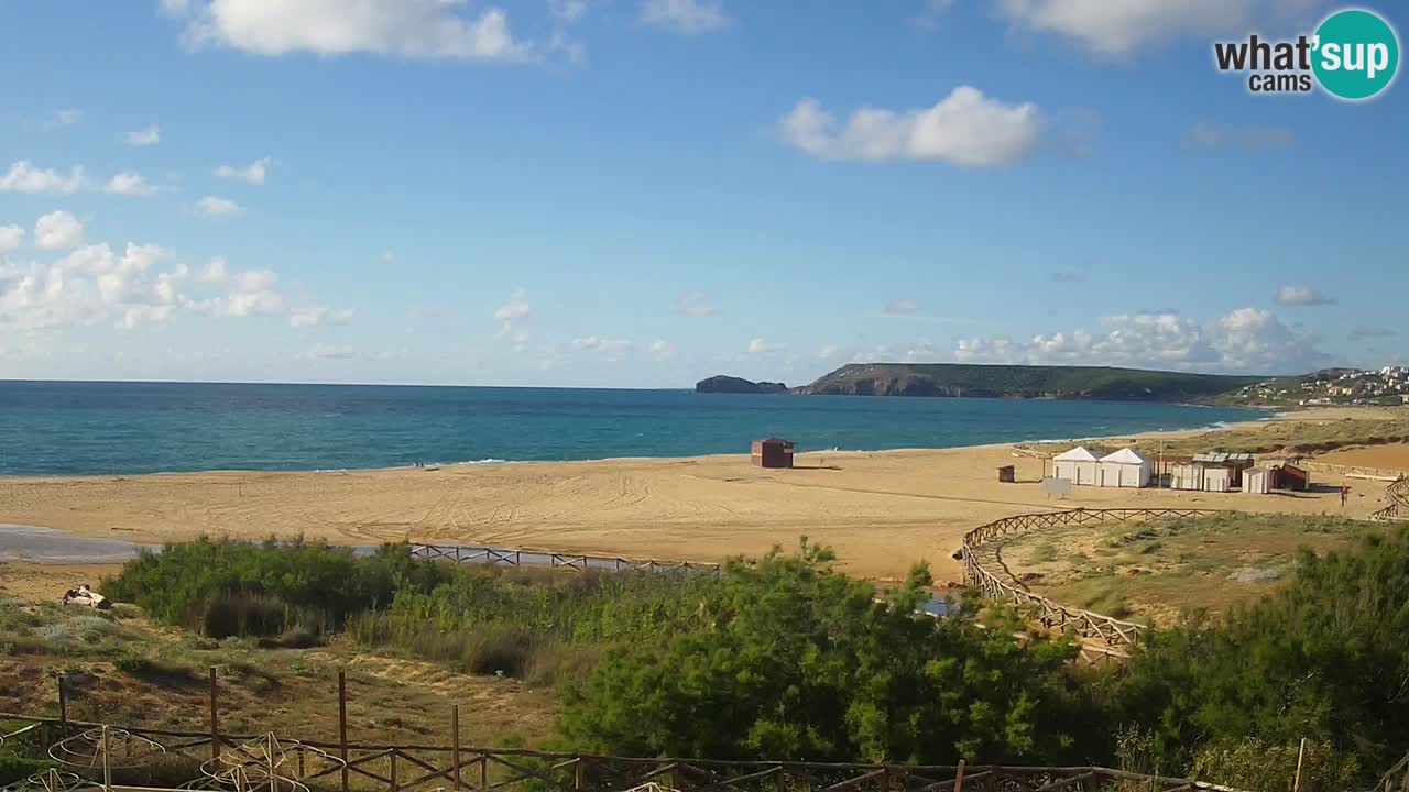 Webcam Torre dei Corsari – Vista live sulla spiaggia da Punta Usai