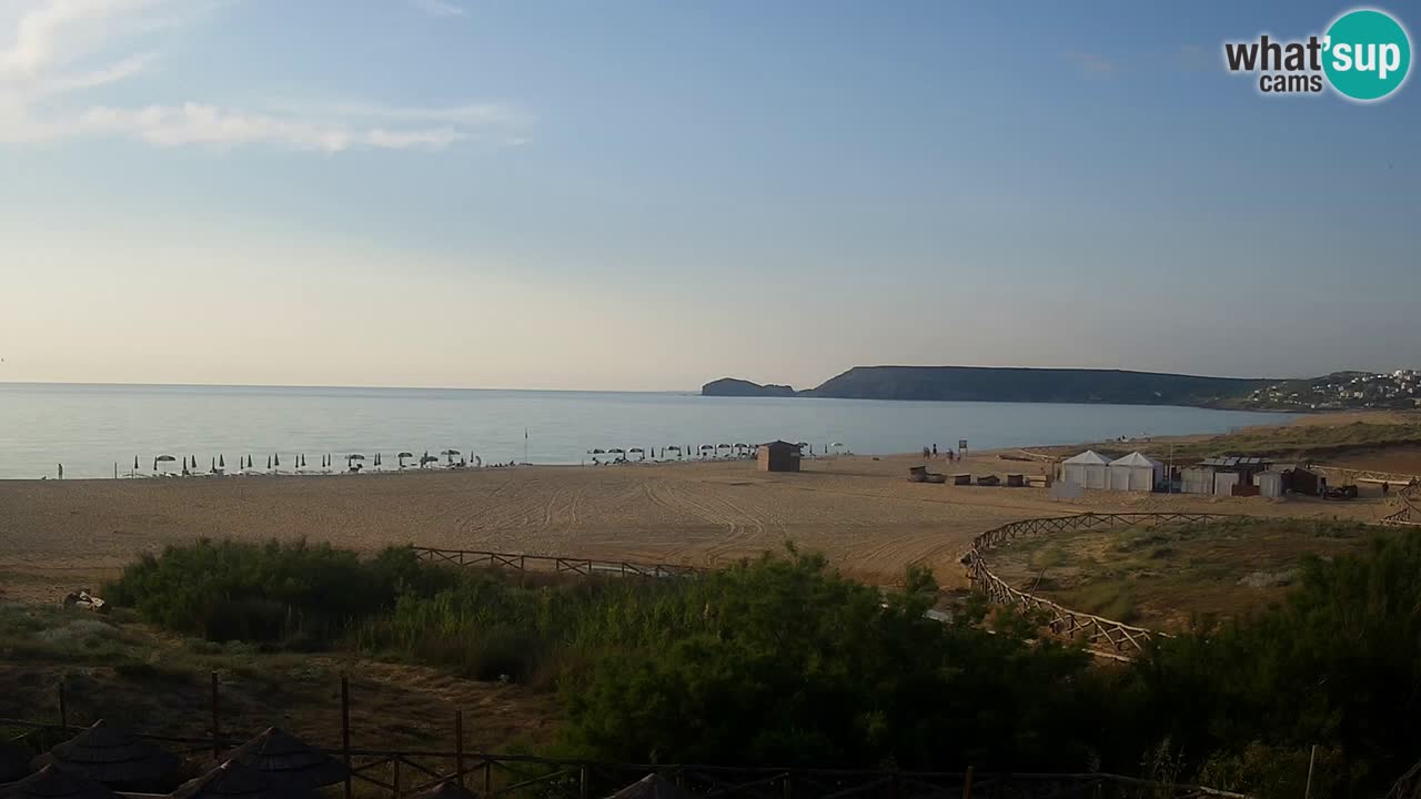 Webcam Torre dei Corsari – Live Beach View from Punta Usai