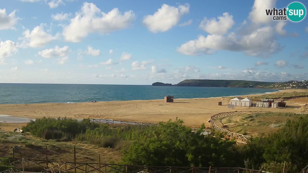 Webcam Torre dei Corsari – Vista live sulla spiaggia da Punta Usai