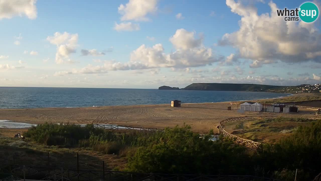 Webcam Torre dei Corsari – Vue en direct sur la plage depuis Punta Usai