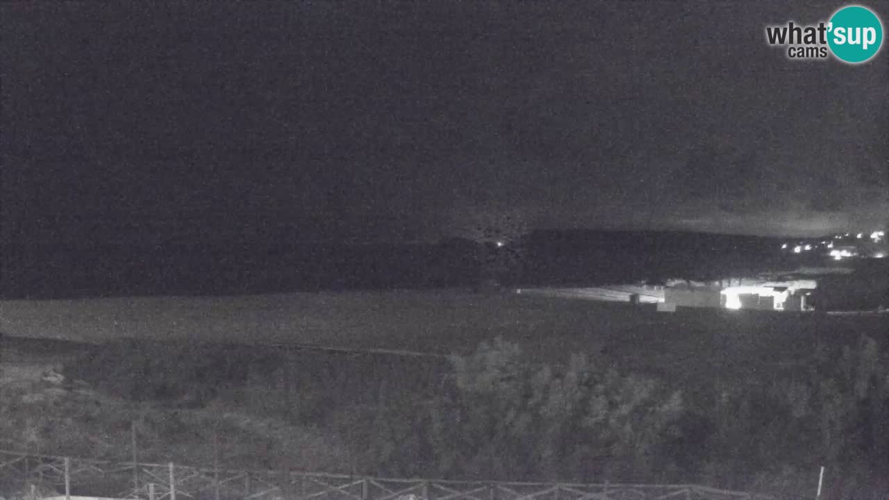 Webcam Torre dei Corsari – Vista live sulla spiaggia da Punta Usai