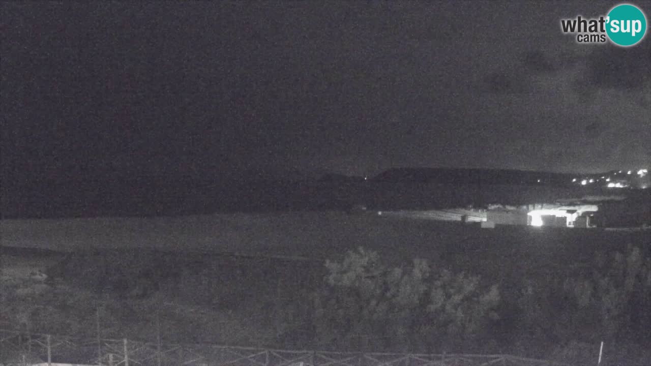 Webcam Torre dei Corsari – Liveblick auf den Strand von Punta Usai
