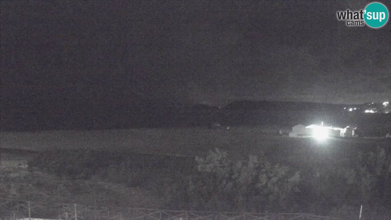 Webcam Torre dei Corsari – Vista live sulla spiaggia da Punta Usai