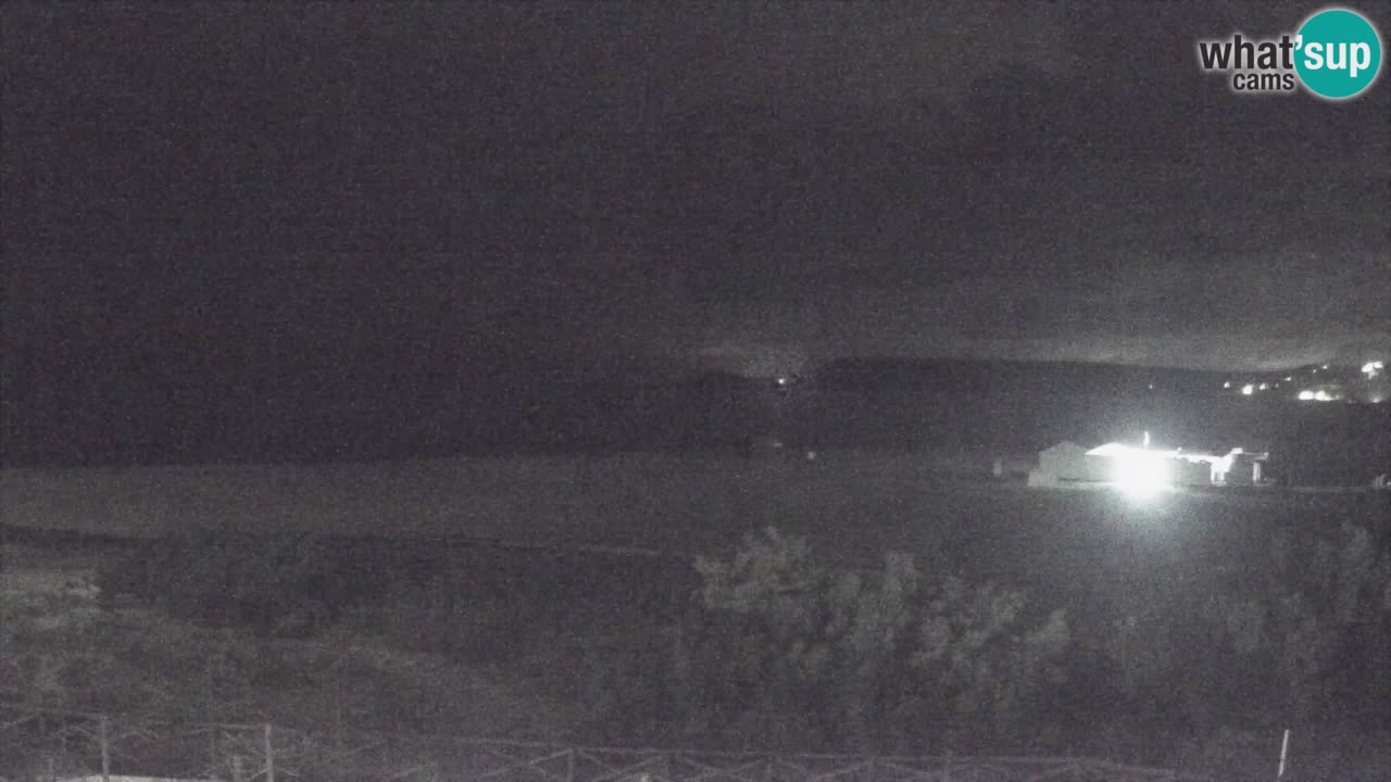 Webcam Torre dei Corsari – Vista live sulla spiaggia da Punta Usai