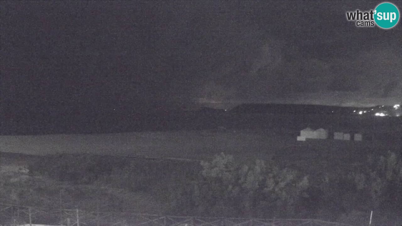 Webcam Torre dei Corsari – Vista live sulla spiaggia da Punta Usai