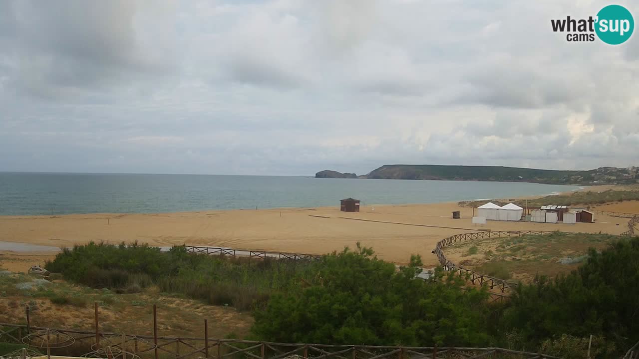 Cámara web Torre dei Corsari – Vista en directo de la playa desde Punta Usai