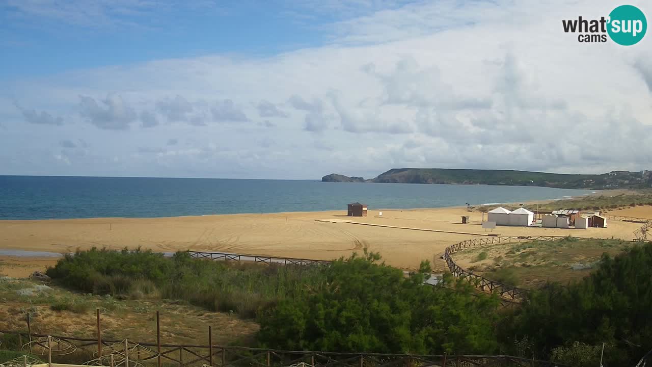 Webcam Torre dei Corsari – Vue en direct sur la plage depuis Punta Usai