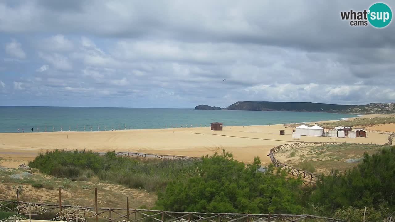 Webcam Torre dei Corsari – Live Beach View from Punta Usai