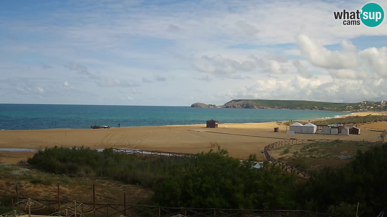 Webcam Torre dei Corsari – Live Beach View from Punta Usai
