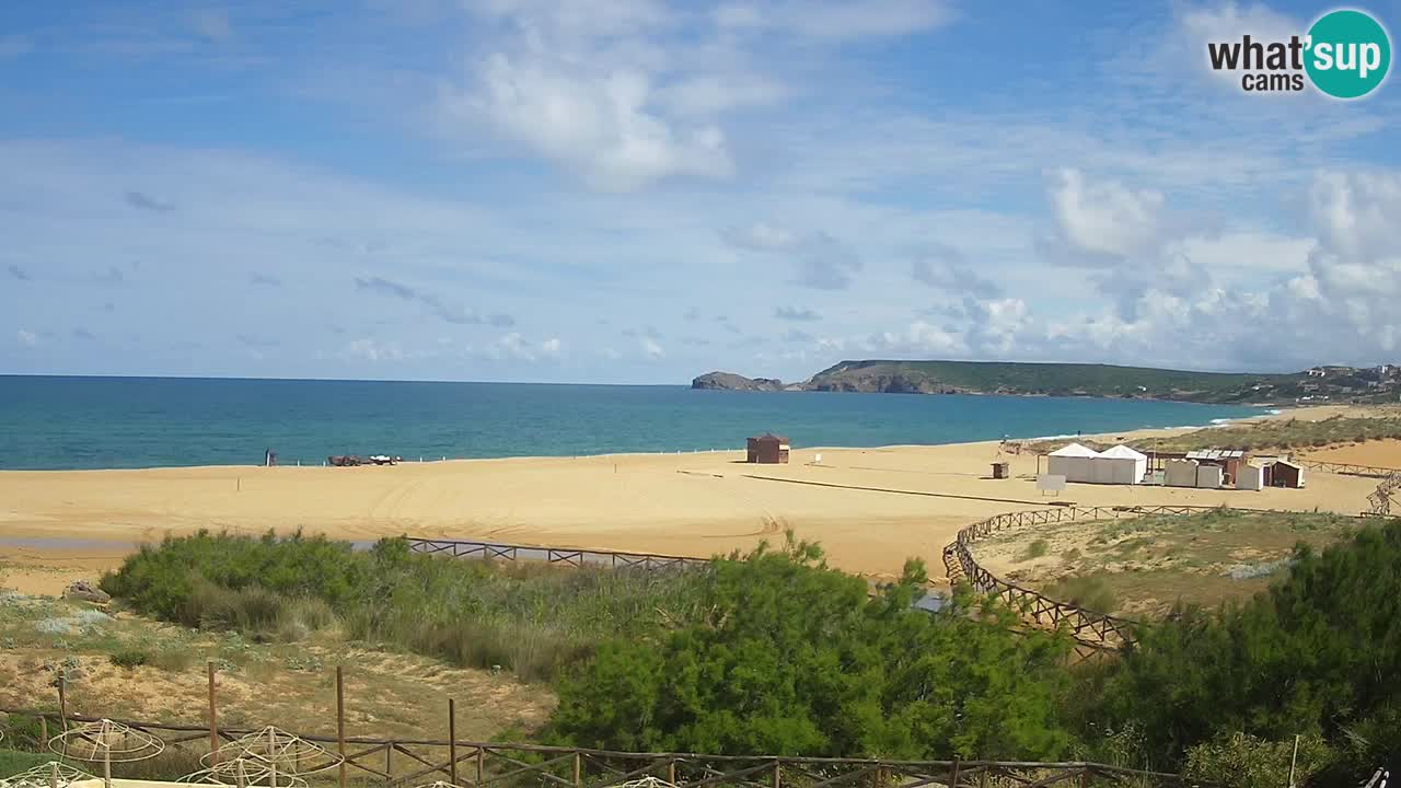 Webcam Torre dei Corsari – Vue en direct sur la plage depuis Punta Usai