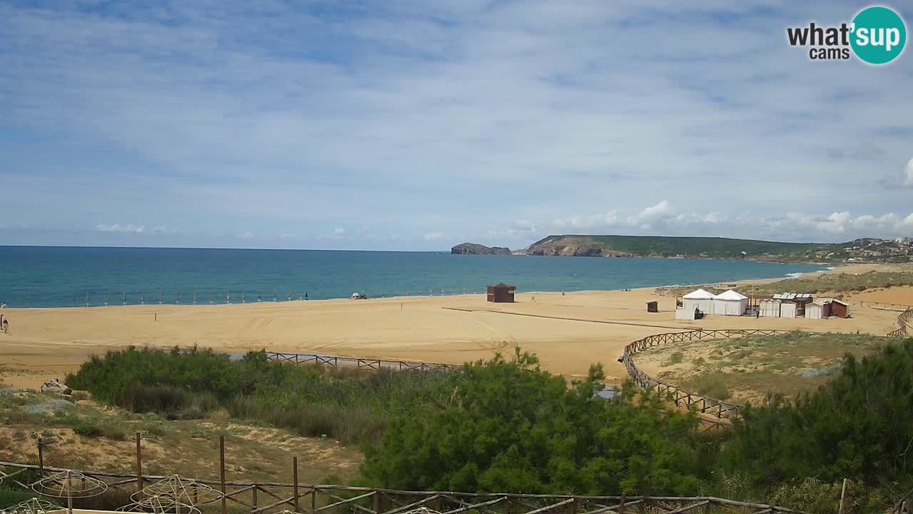 Webcam Torre dei Corsari – Vista live sulla spiaggia da Punta Usai
