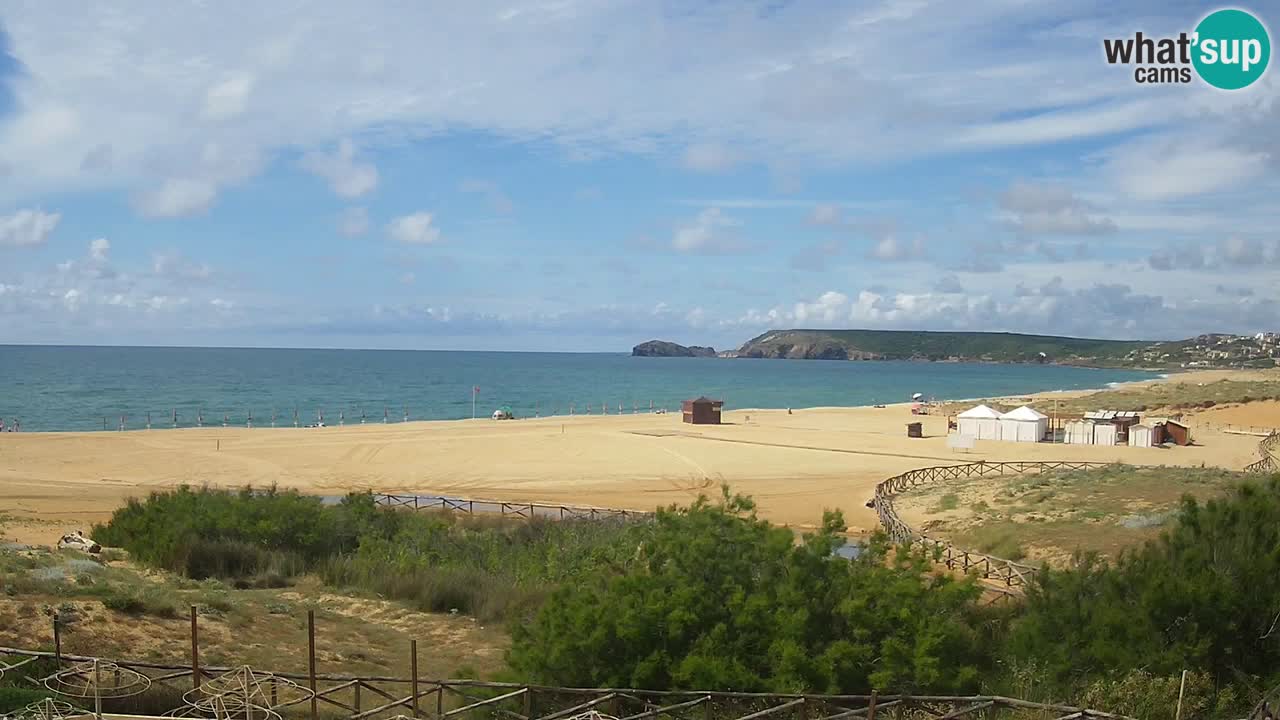 Webcam Torre dei Corsari – Live Beach View from Punta Usai