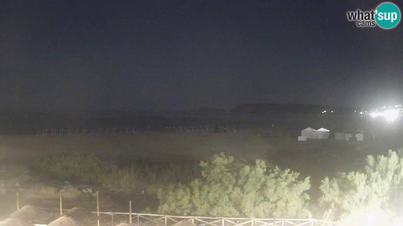 Webcam Torre dei Corsari – Liveblick auf den Strand von Punta Usai