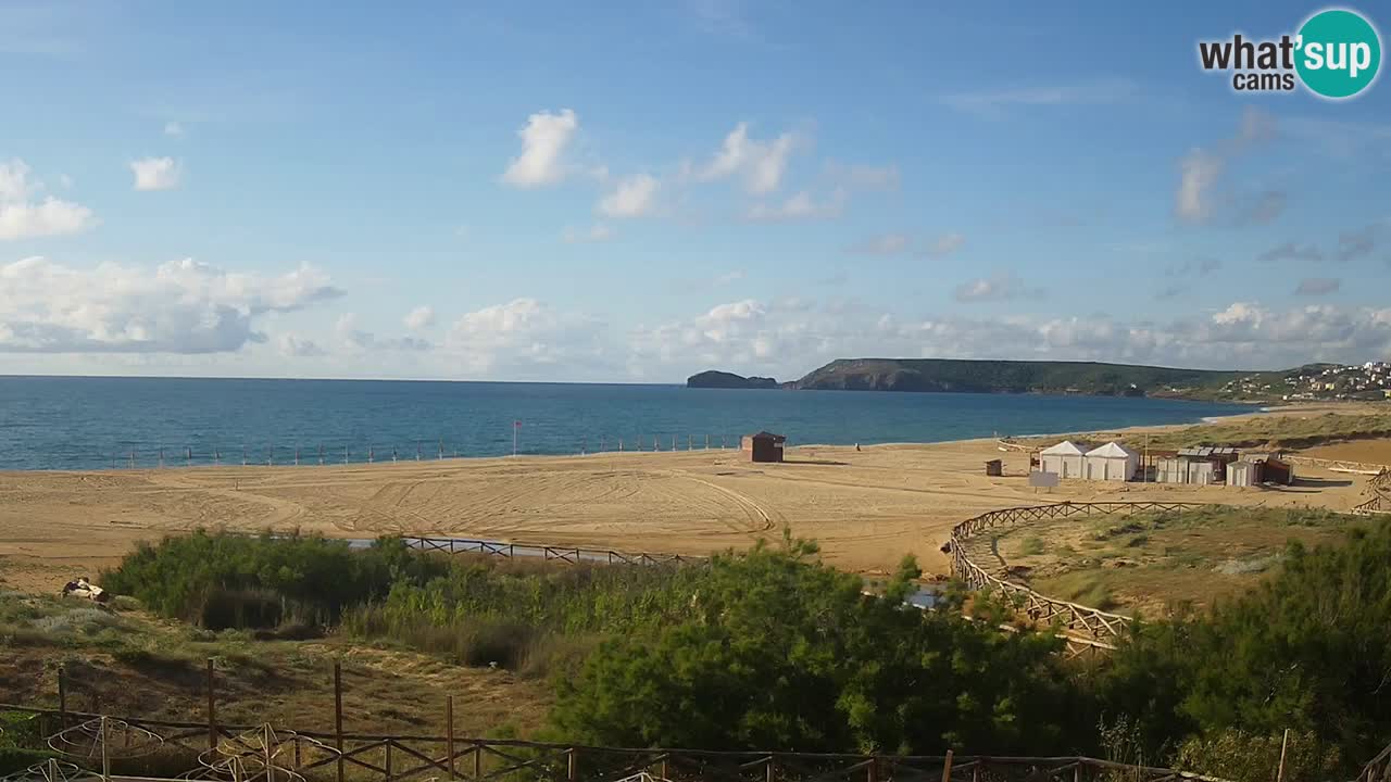 Webcam Torre dei Corsari – Live Beach View from Punta Usai