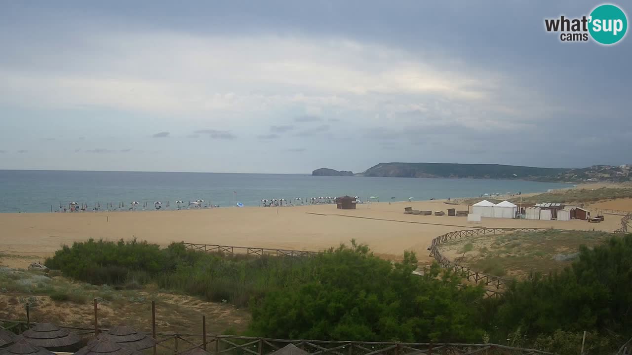 Webcam Torre dei Corsari – Liveblick auf den Strand von Punta Usai