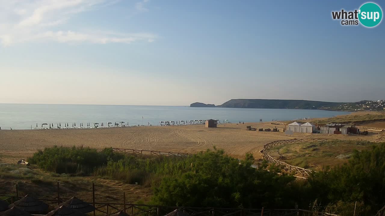 Webcam Torre dei Corsari – Vue en direct sur la plage depuis Punta Usai