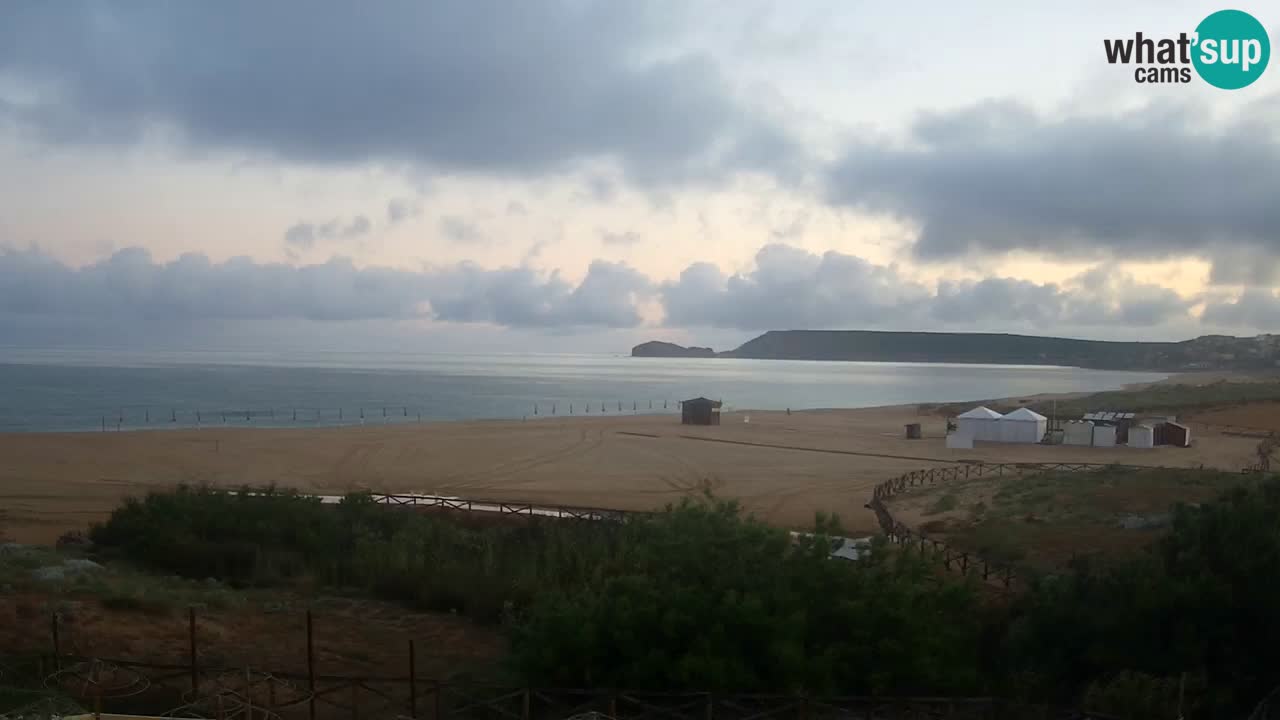 Cámara web Torre dei Corsari – Vista en directo de la playa desde Punta Usai