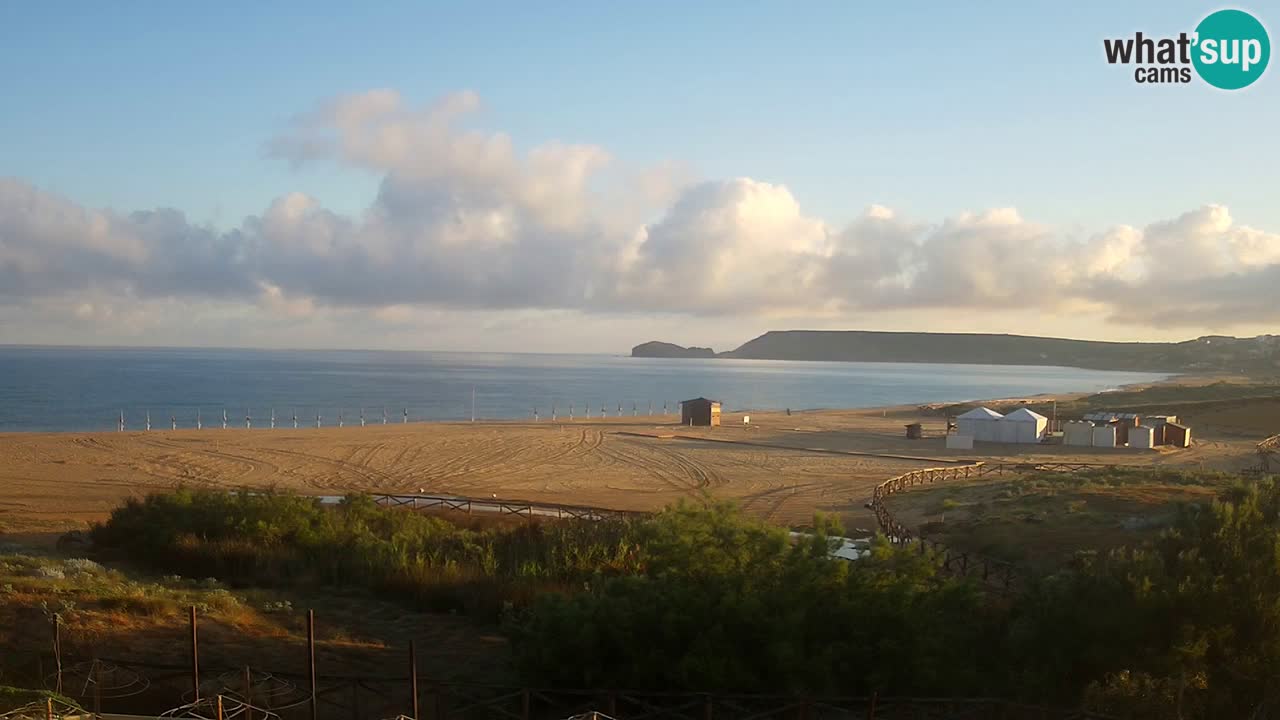 Webcam Torre dei Corsari – Vue en direct sur la plage depuis Punta Usai