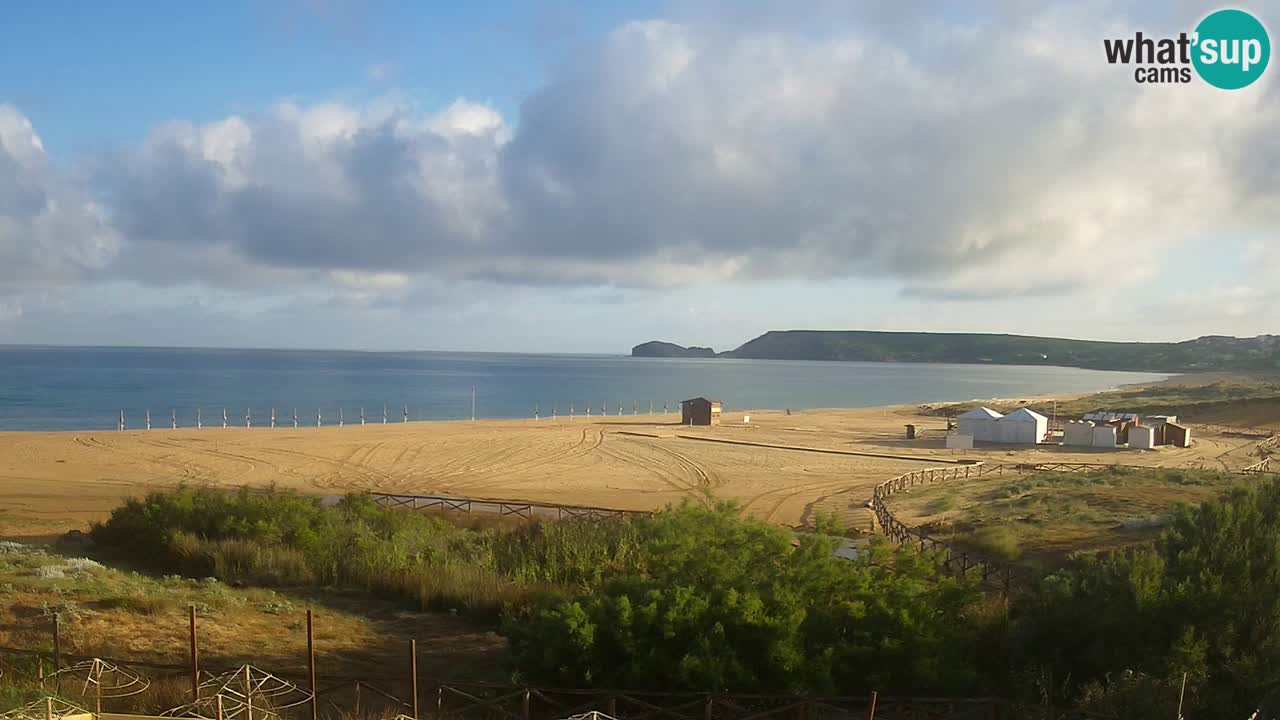 Webcam Torre dei Corsari – Live Beach View from Punta Usai