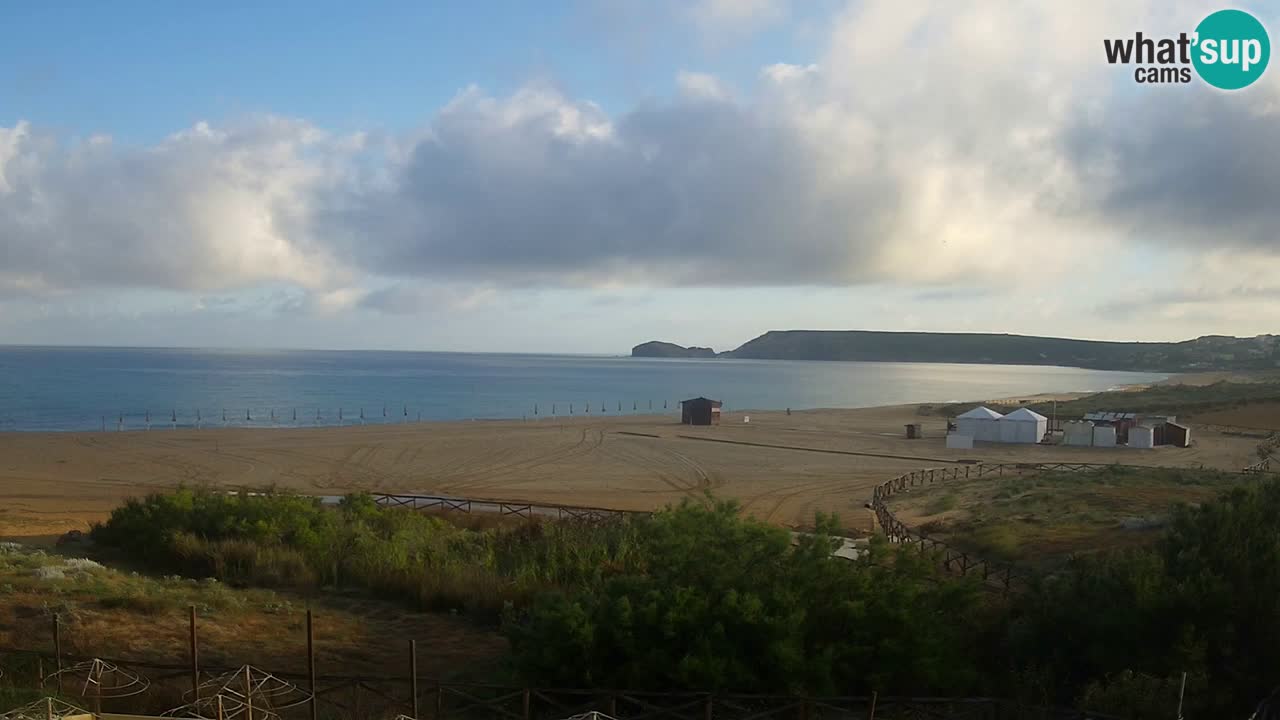 Webcam Torre dei Corsari – Vue en direct sur la plage depuis Punta Usai
