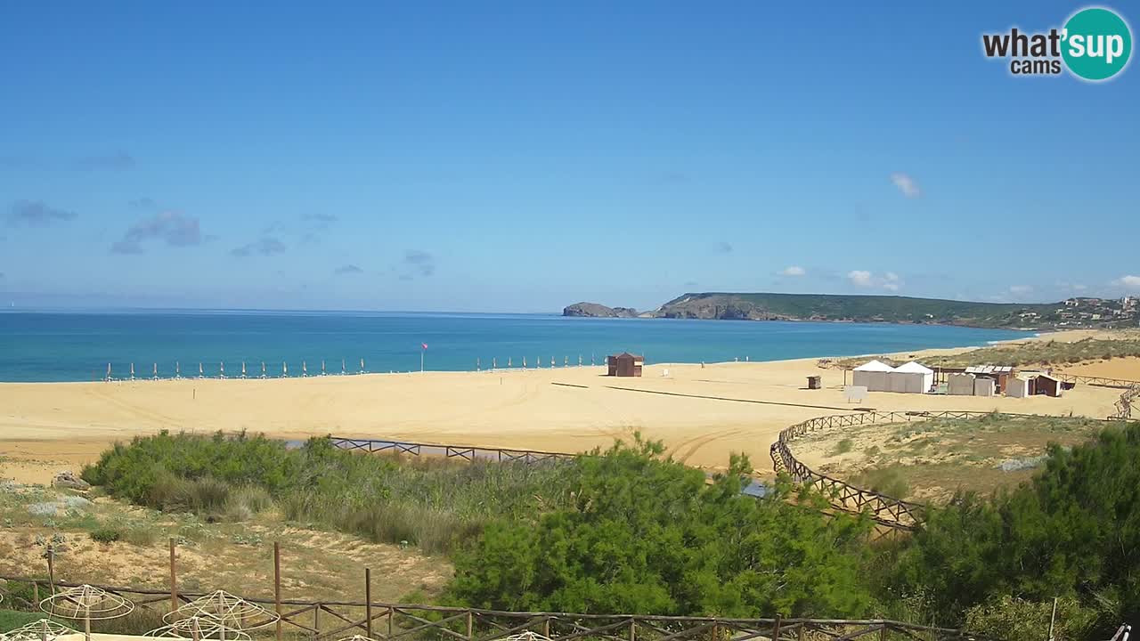Webcam Torre dei Corsari – Liveblick auf den Strand von Punta Usai