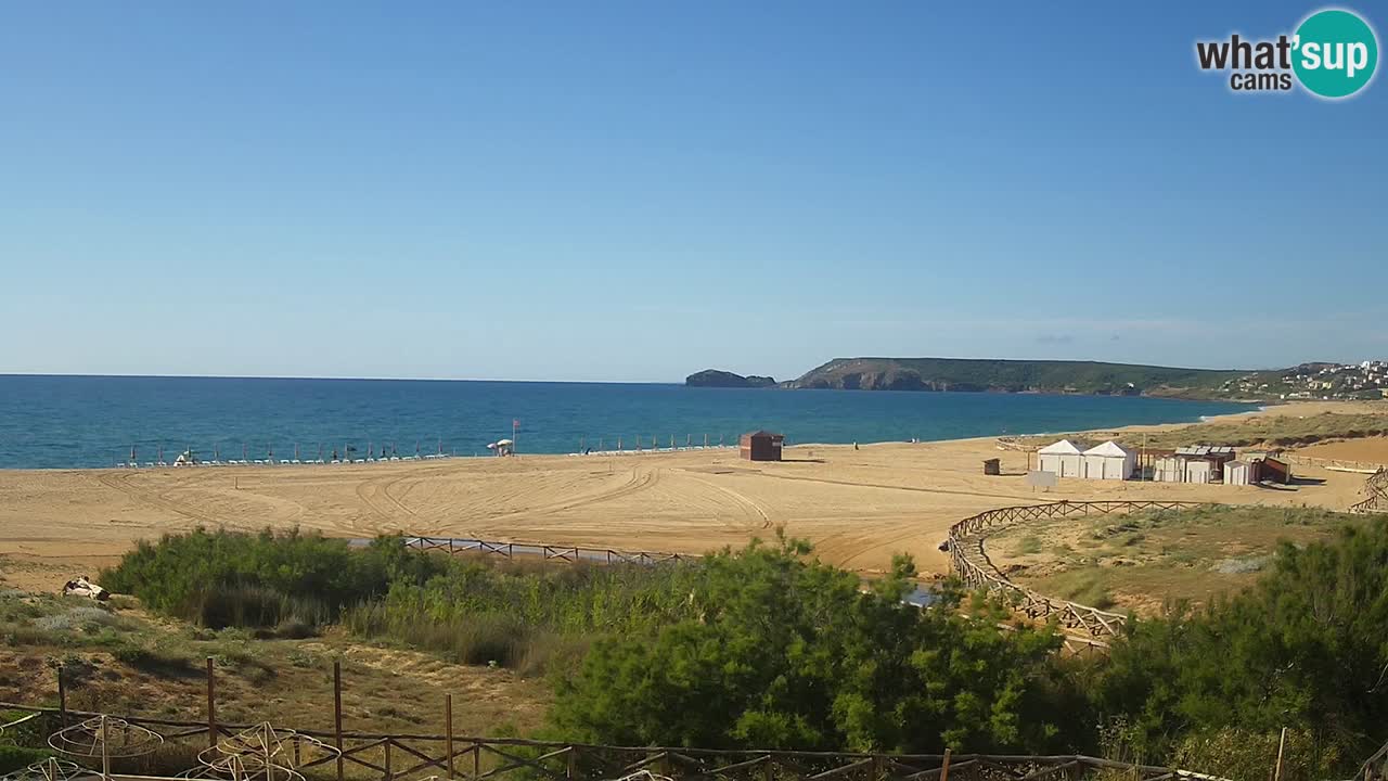 Webcam Torre dei Corsari – Live Beach View from Punta Usai
