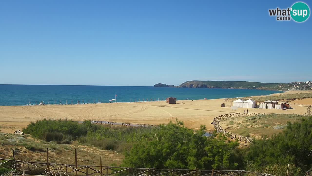 Webcam Torre dei Corsari – Live Beach View from Punta Usai